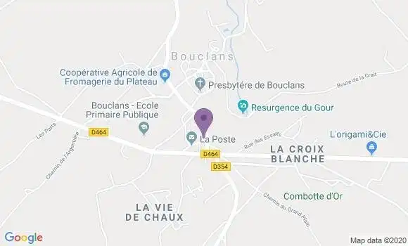 Localisation Bouclans Bp - 25360