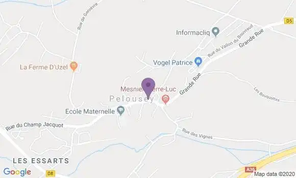 Localisation Franois - 25770