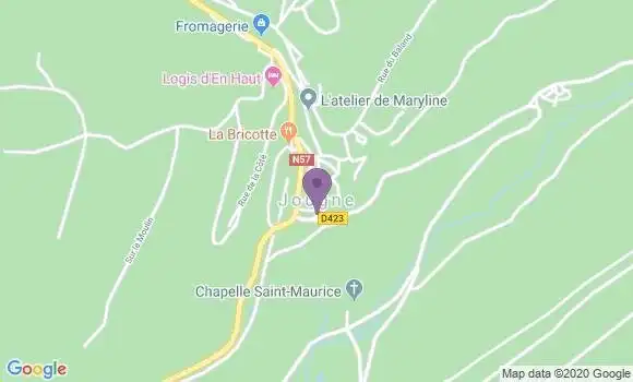 Localisation Jougne Bp - 25370