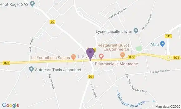 Localisation Levier - 25270