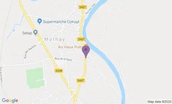 Localisation Mathay Ap - 25700