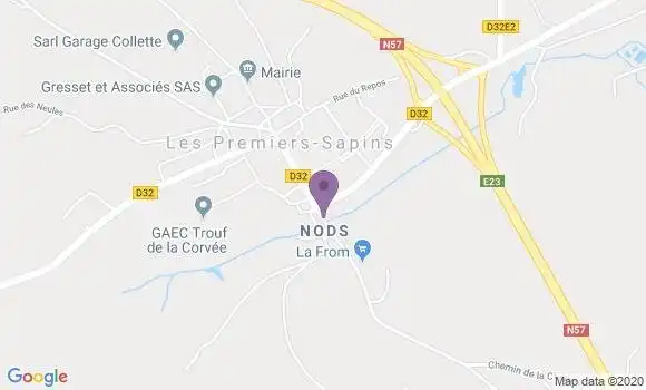 Localisation Nods Ap - 25580