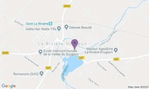 Localisation La Riviere Drugeon Bp - 25560