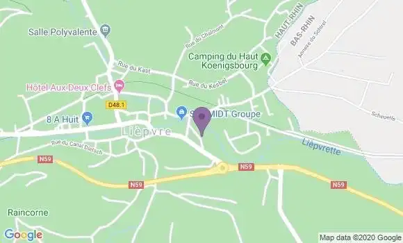 Localisation Saint Hippolyte - 25190