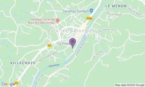 Localisation Buis les Baronnies - 26170
