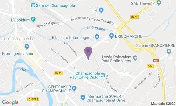 Localisation Fleuriel Ap - 03140