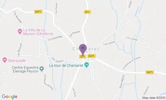 Localisation Chamaret Ap - 26230
