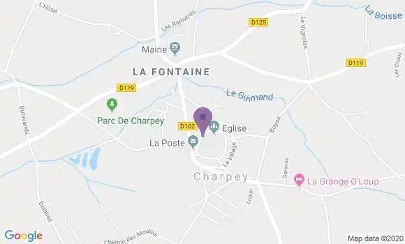 Localisation Charpey Bp - 26300
