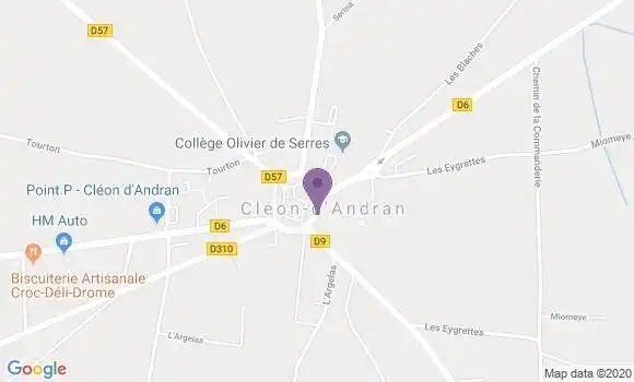 Localisation Cleon d