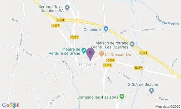 Localisation Grane Bp - 26400