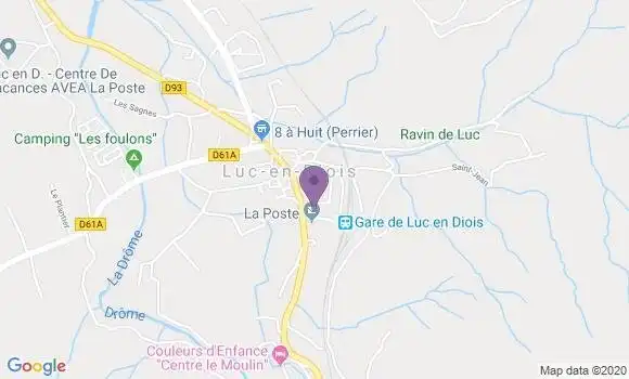 Localisation Luc En Diois - 26310