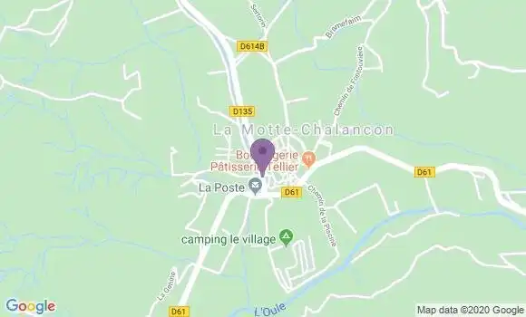 Localisation La Motte Chalancon - 26470