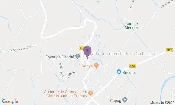 Localisation Saint Sorlin En Valloire - 26210