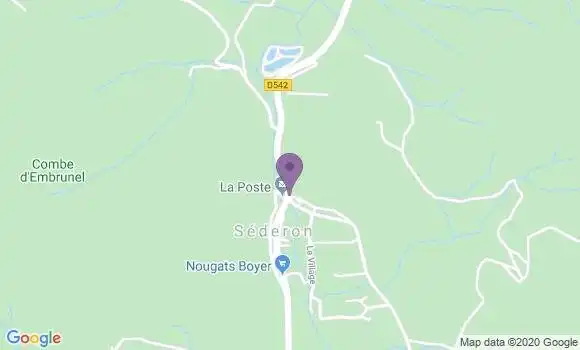 Localisation Sederon - 26560