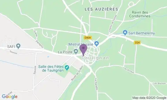 Localisation Taulignan Bp - 26770
