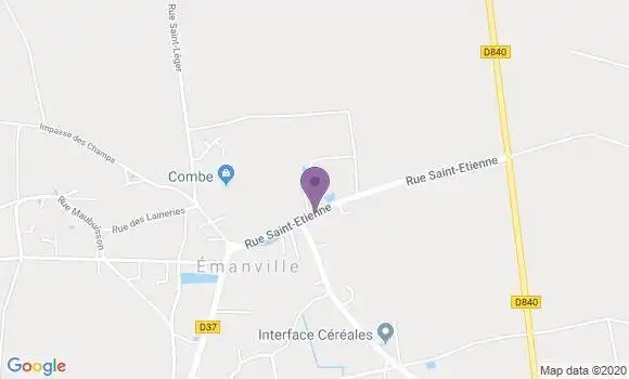 Localisation Emanville Ap - 27190