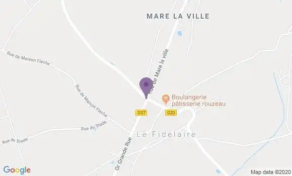 Localisation Le Fidelaire Ap - 27190