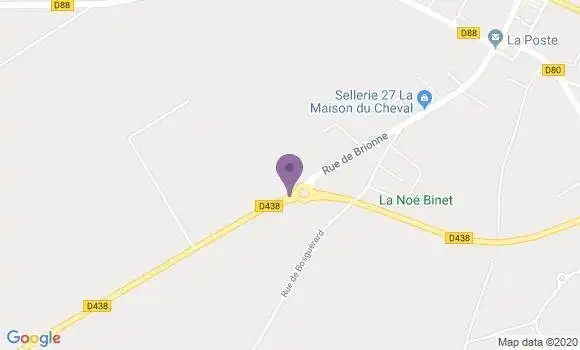 Localisation Bourgtheroulde - 27520