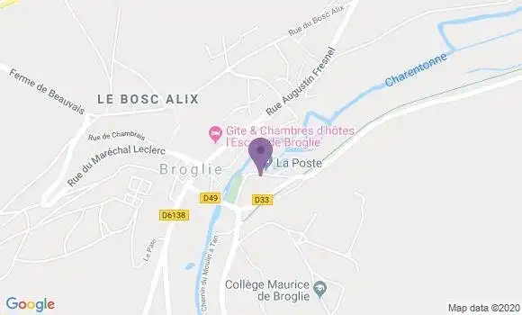 Localisation Broglie Bp - 27270