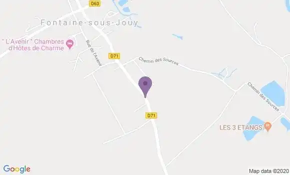 Localisation Fontaine sous Jouy Ap - 27120