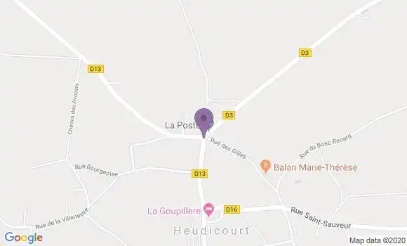 Localisation Heudicourt Ap - 27860