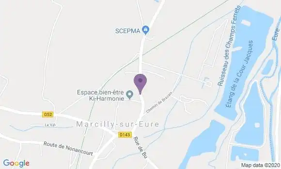 Localisation Marcilly sur Eure Bp - 27810