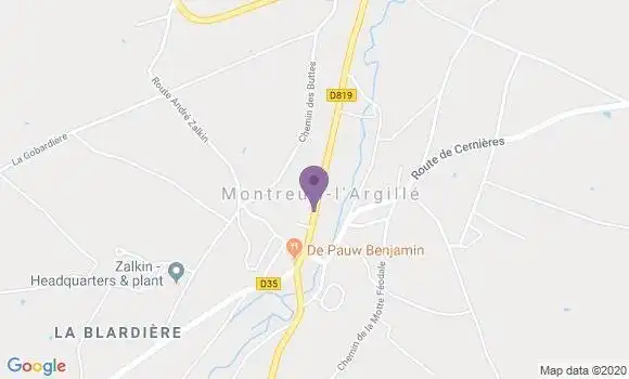 Localisation Montreuil l