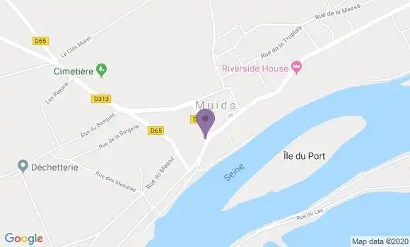 Localisation Muids Ap - 27430