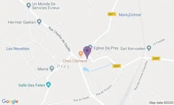 Localisation Prey Ap - 27220