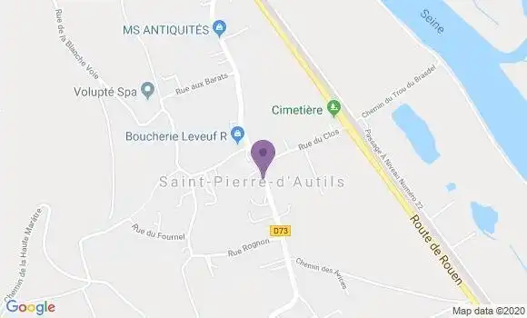 Localisation Saint Pierre d