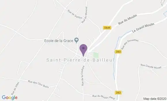 Localisation Saint Pierre de Bailleul Ap - 27920