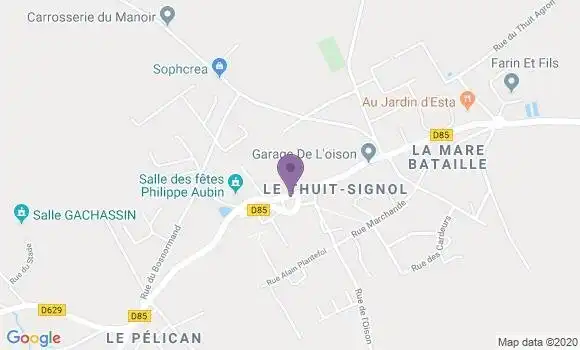 Localisation Le Thuit Signol Bp - 27370
