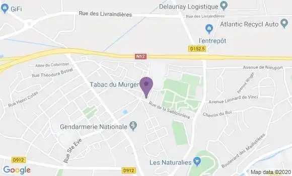 Localisation Dreux le Murger Apc - 28100