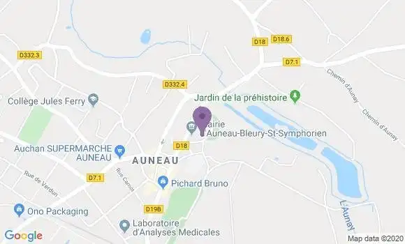 Localisation Auneau - 28700