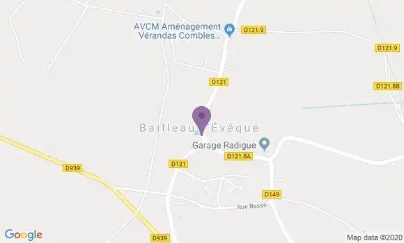 Localisation Bailleau l