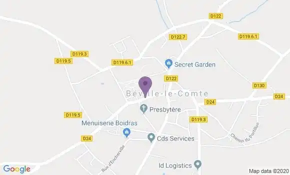 Localisation Beville le Comte Bp - 28700