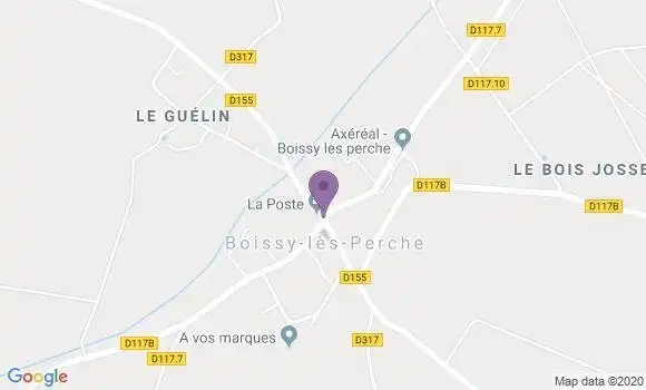 Localisation Boissy les Perche Apc - 28340