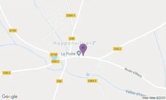 Localisation Happonvilliers Ap - 28480
