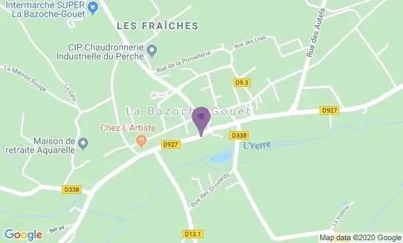 Localisation Chapelle Royale Ap - 28290