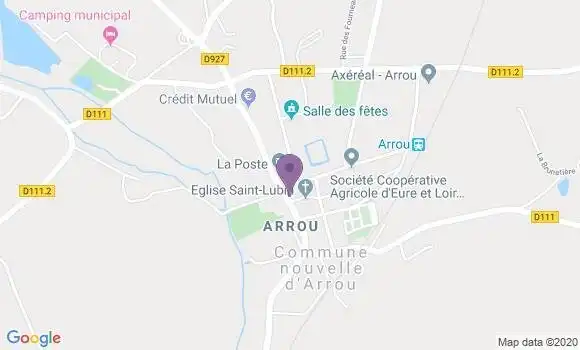 Localisation Courtalain Ap - 28290