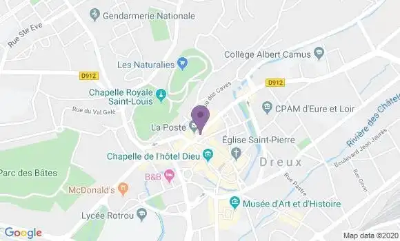 Localisation Dreux - 28100