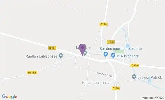 Localisation Francourville Ap - 28700