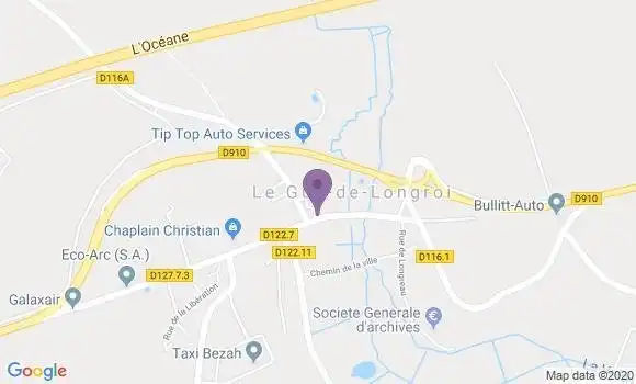 Localisation Le Gue de Longroi Ap - 28700