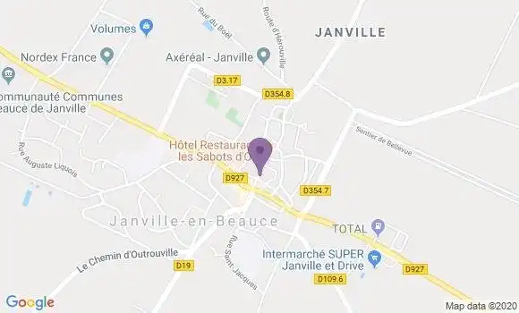 Localisation Janville - 28310