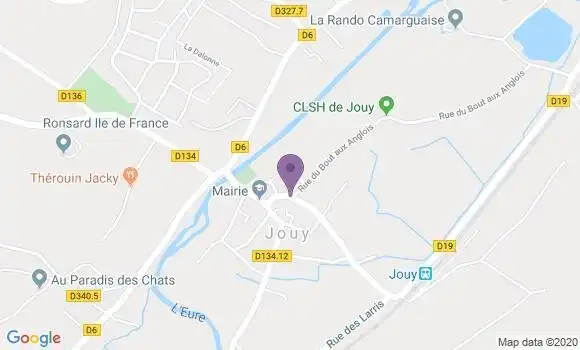 Localisation Jouy Bp - 28300