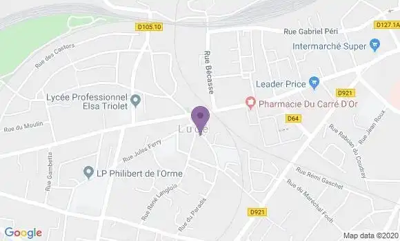 Localisation Luce - 28110