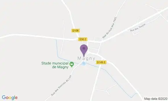 Localisation Magny Apc - 28120