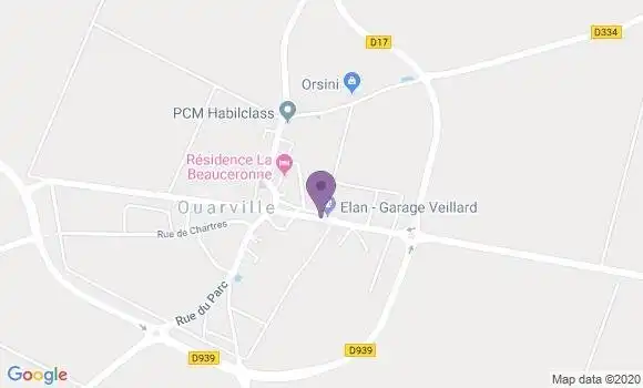 Localisation Ouarville Ap - 28150
