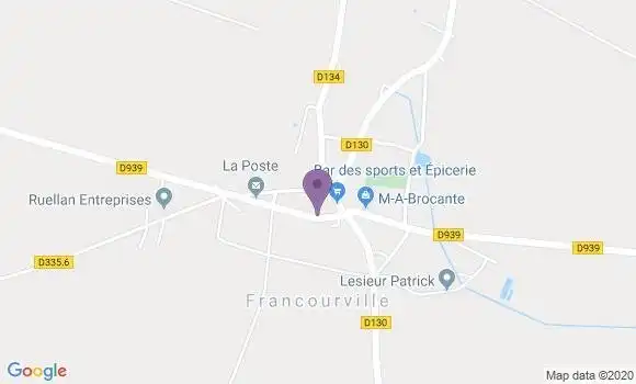 Localisation Prunay le Gillon Ap - 28360