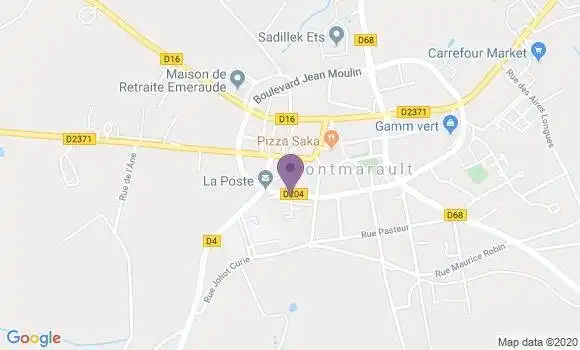 Localisation Montmarault - 03390